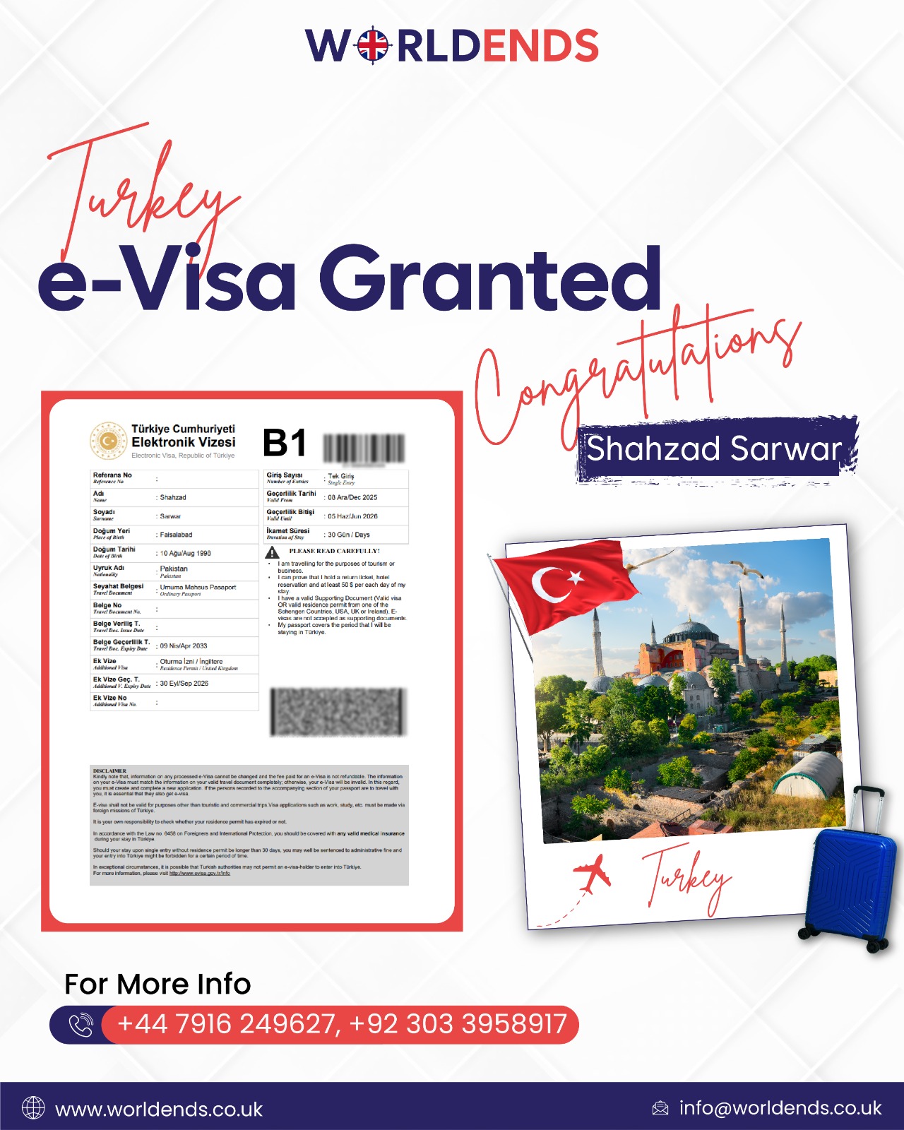 Turkey Visa